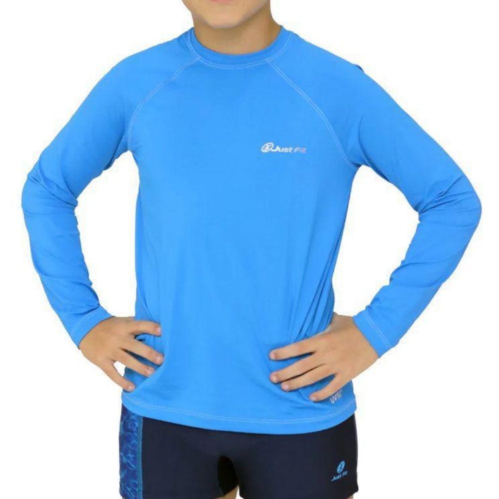Camisa Proteção UV Infantil +50 Just Fit Manga Longa
