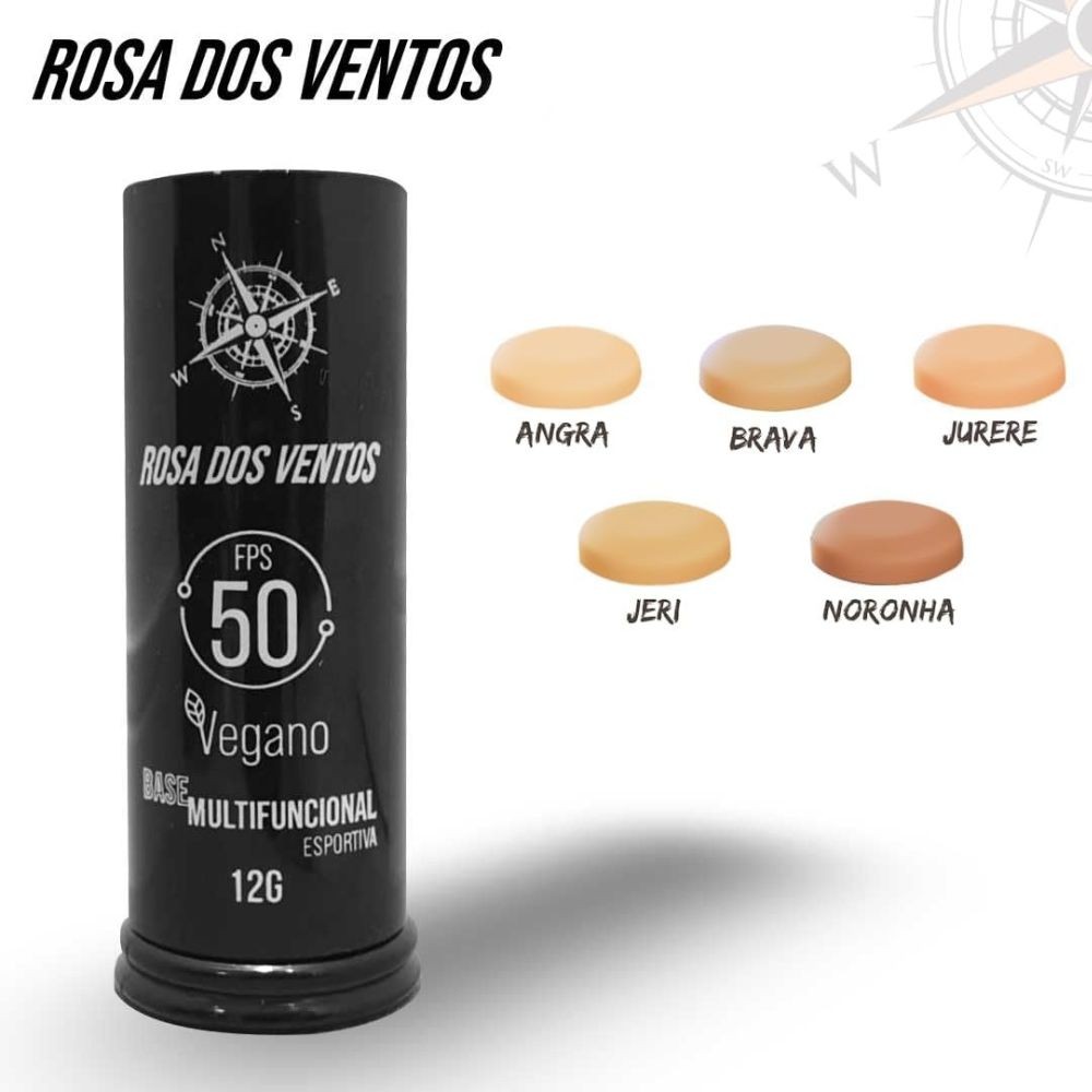 Base Facial Rosa dos Ventos FPS 50 - UVA 44,8 1