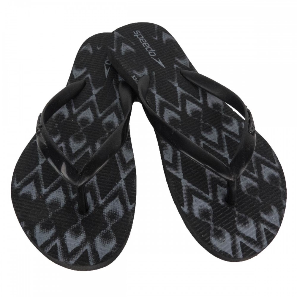 Chinelo Speedo Slim Print Preto L