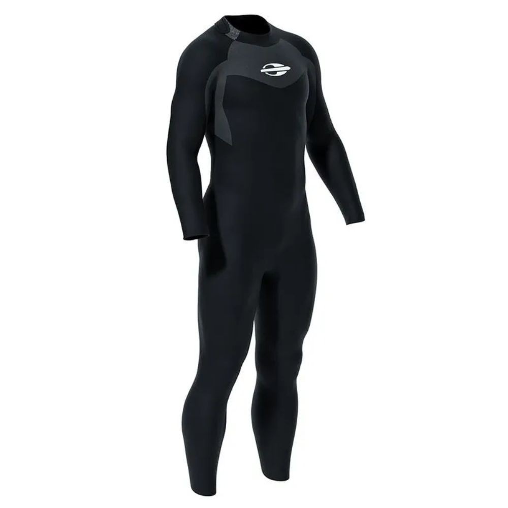 Long John Manga Longa Backzip 3-2mm Triathlon Natação Mormaii 2024 1