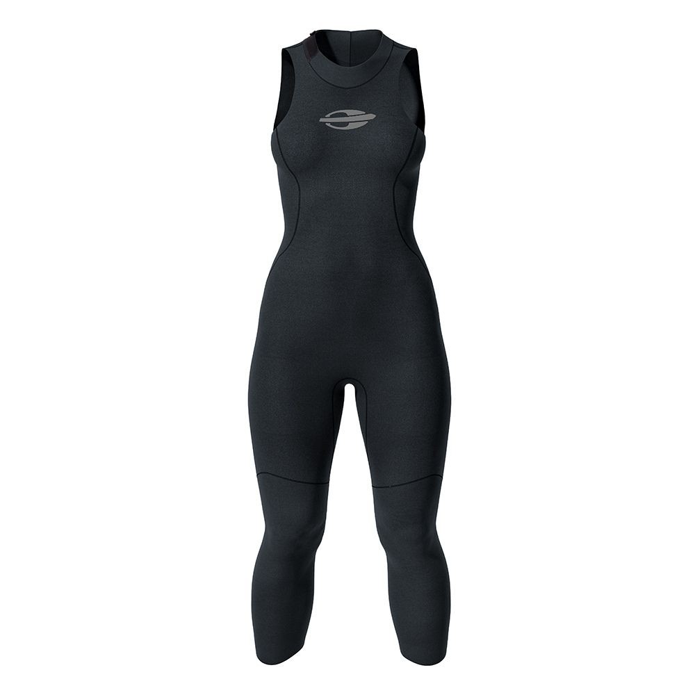 Long John Sem Manga Backzip 2mm Feminino Triathlon Natacao Mormaii 1