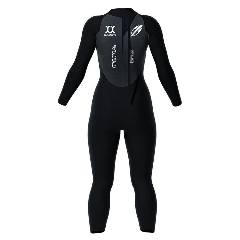Long John Manga Longa Backzip 3-2mm Feminino Triathlon Natação Mormaii 1