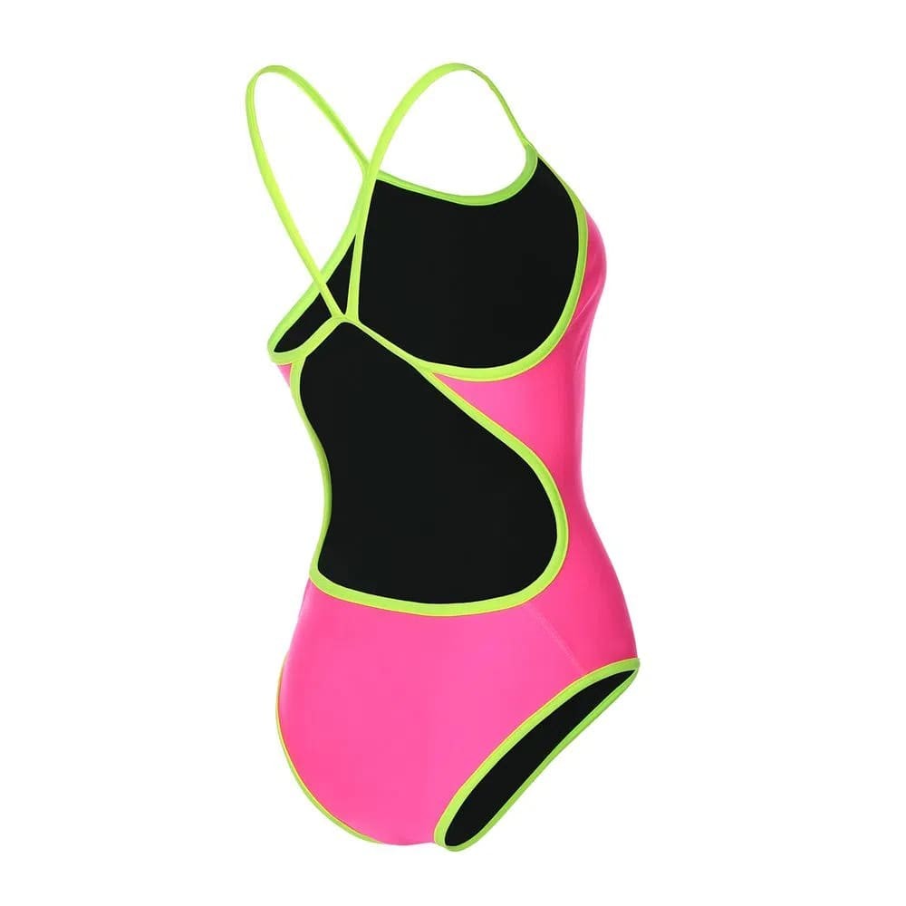 Maiô Natação Speedo Dupla Face Neon 1
