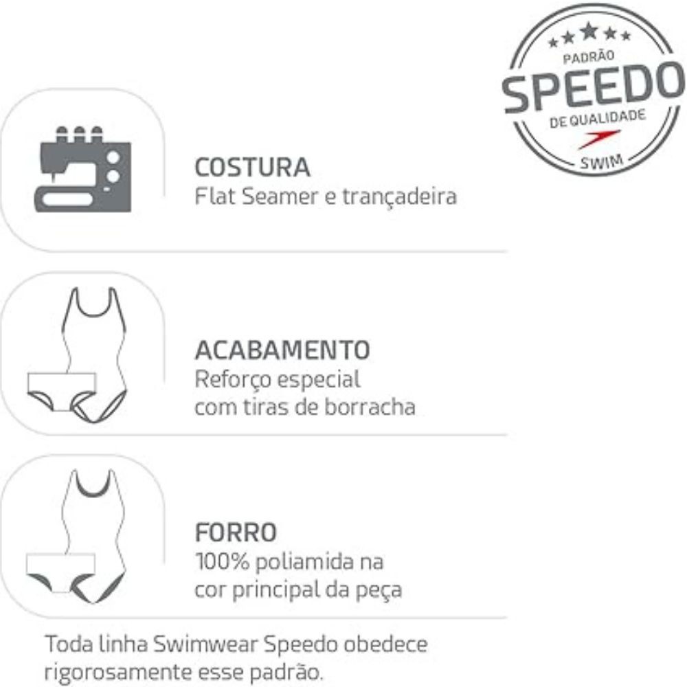 Maiô Speedo Maillot Racer Back 1