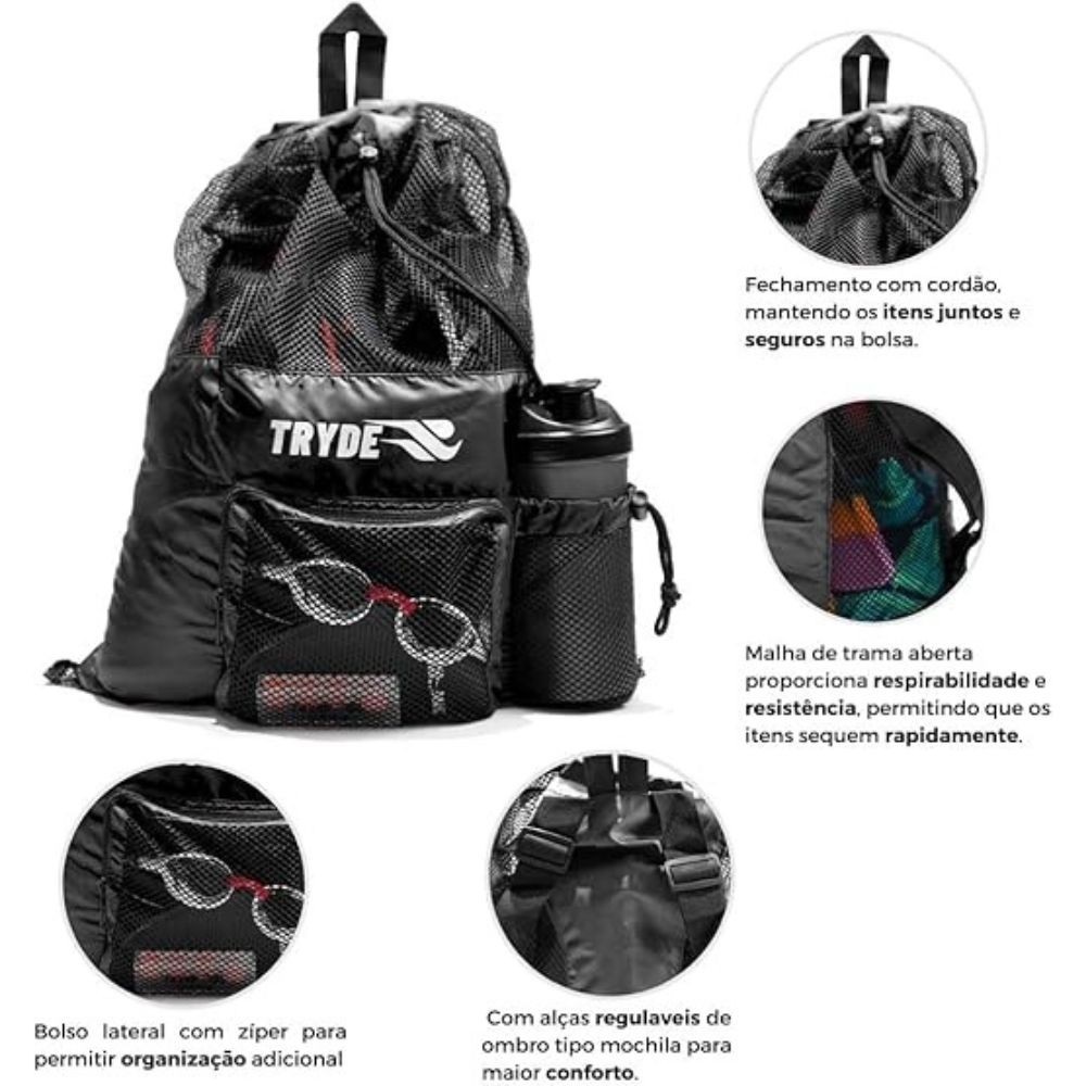Mochila sacola Tryde 40L 1