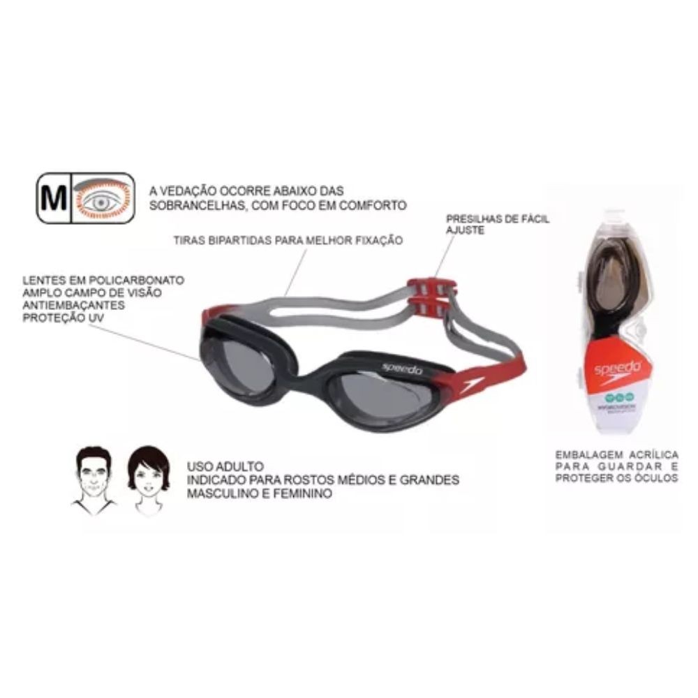 Óculos de Natação Speedo Hydrovision 1