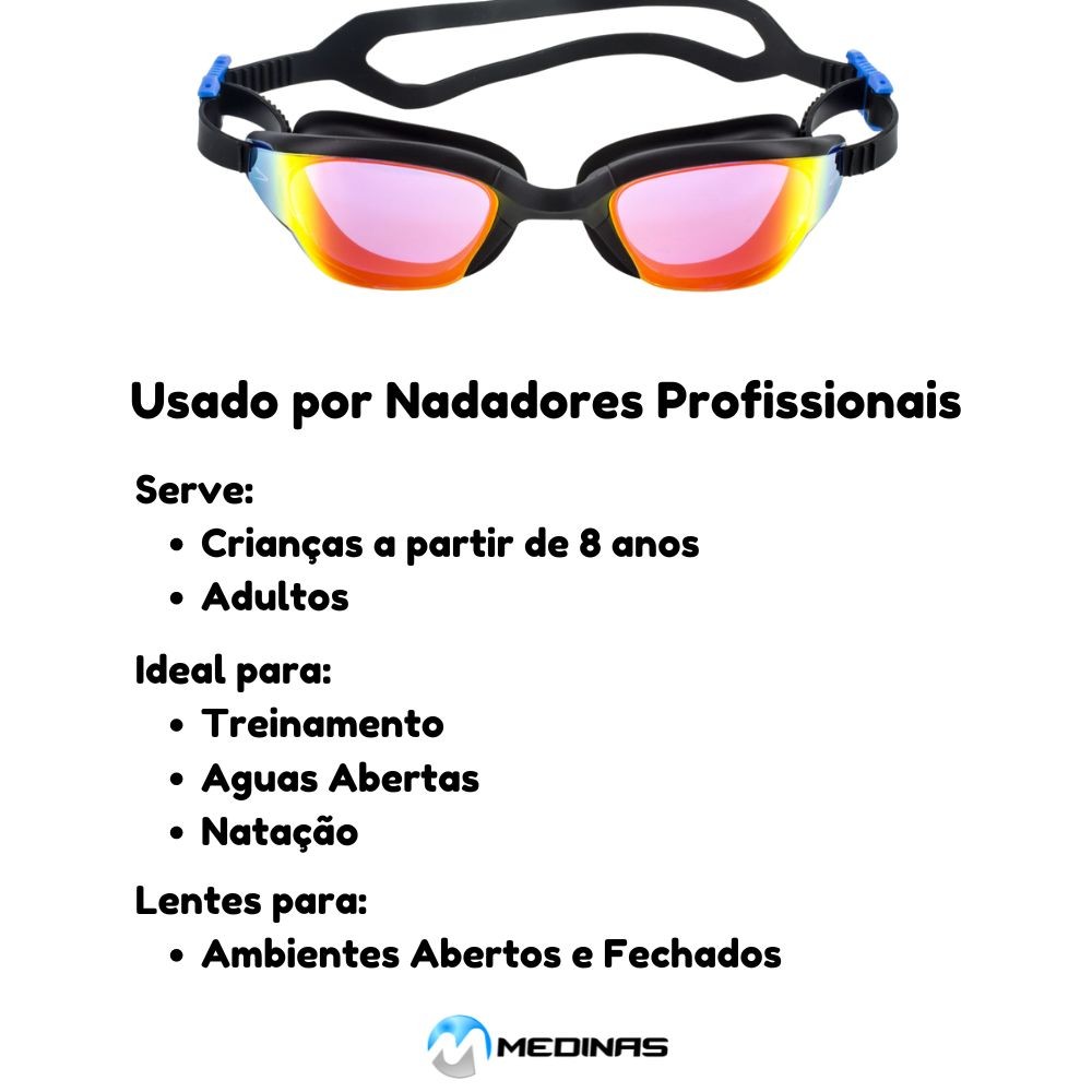 Óculos Natação Espelhado Speedo Flow 1