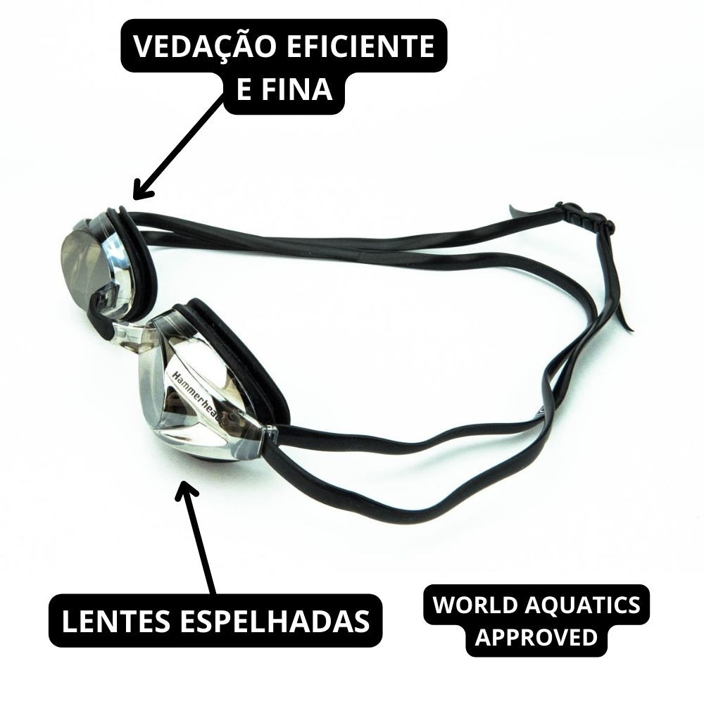 Óculos de Natação Espelhado Hammerhead Olympic Mirror 1