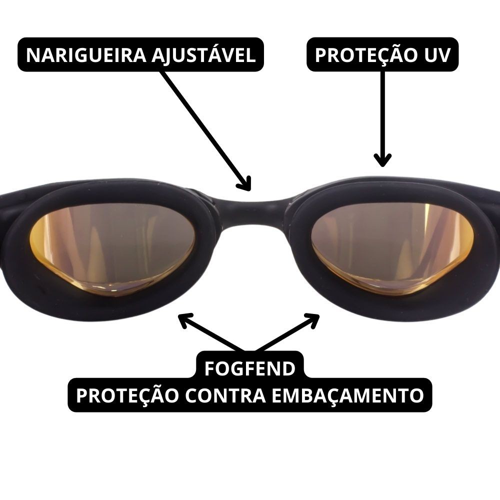 Óculos Natação Hammerhead Rapid Mirror 1