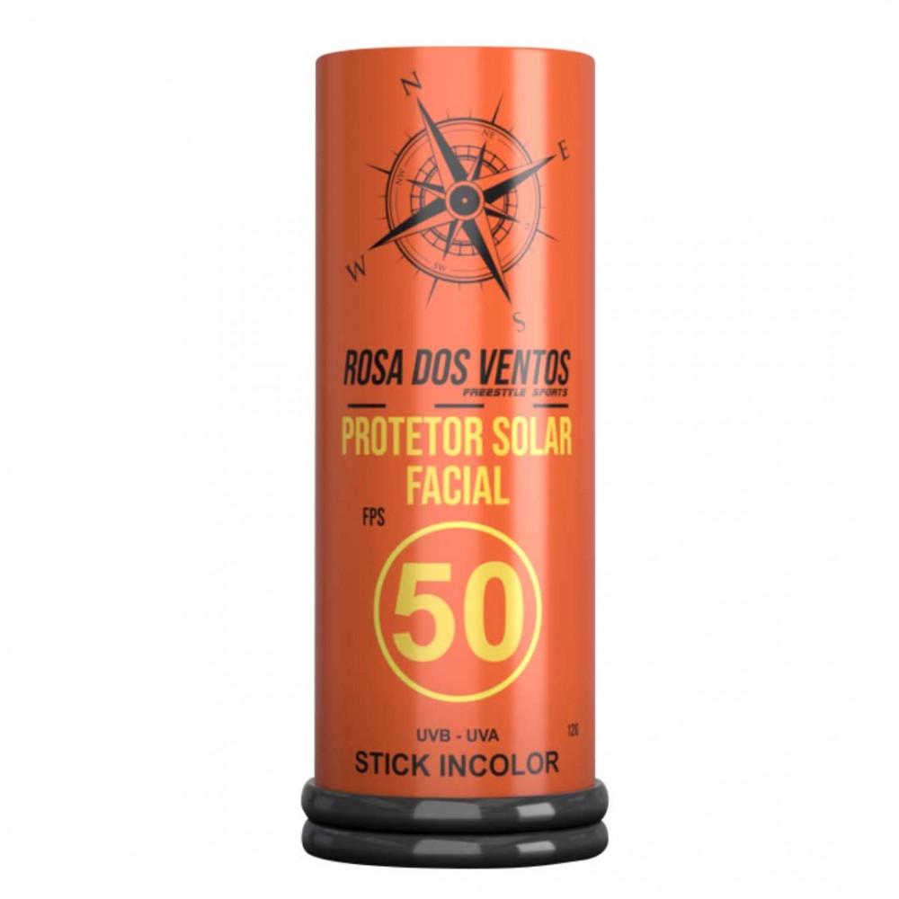 Protetor Facial FPS50 Vegano Rosa dos Ventos 12G 1