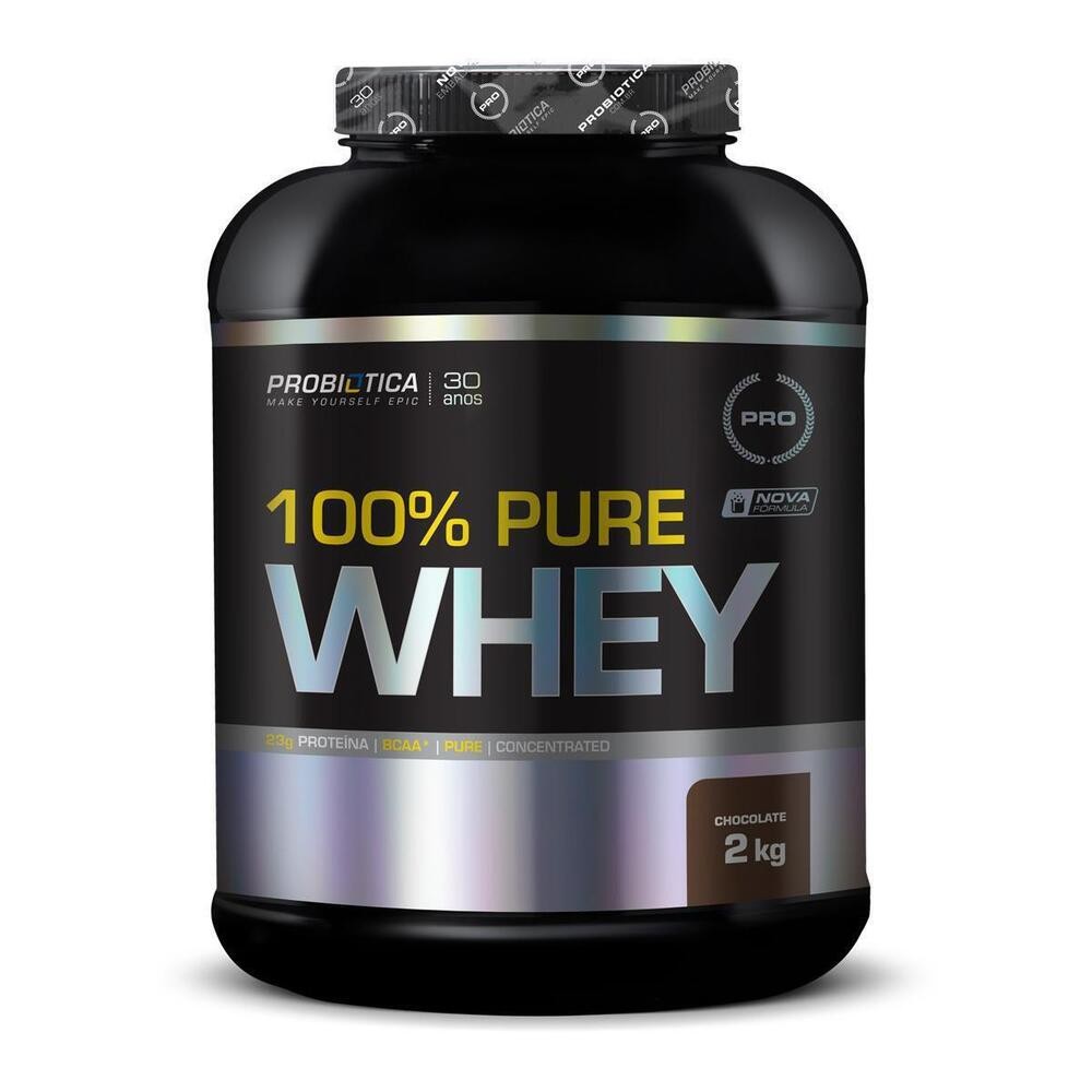 WHEY PROTEIN PROBIOTICA PURE 100% 2KG 1