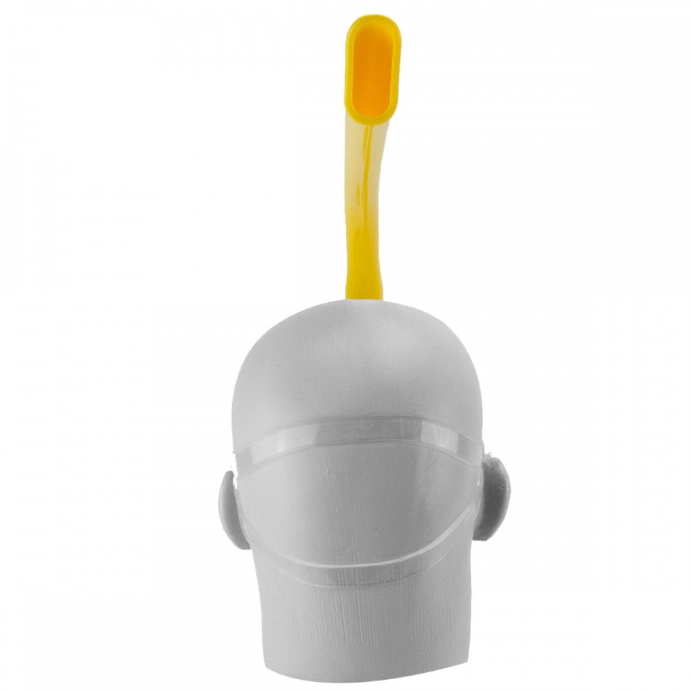 Snorkel Frontal Natação Hammerhead Amarelo Longo F