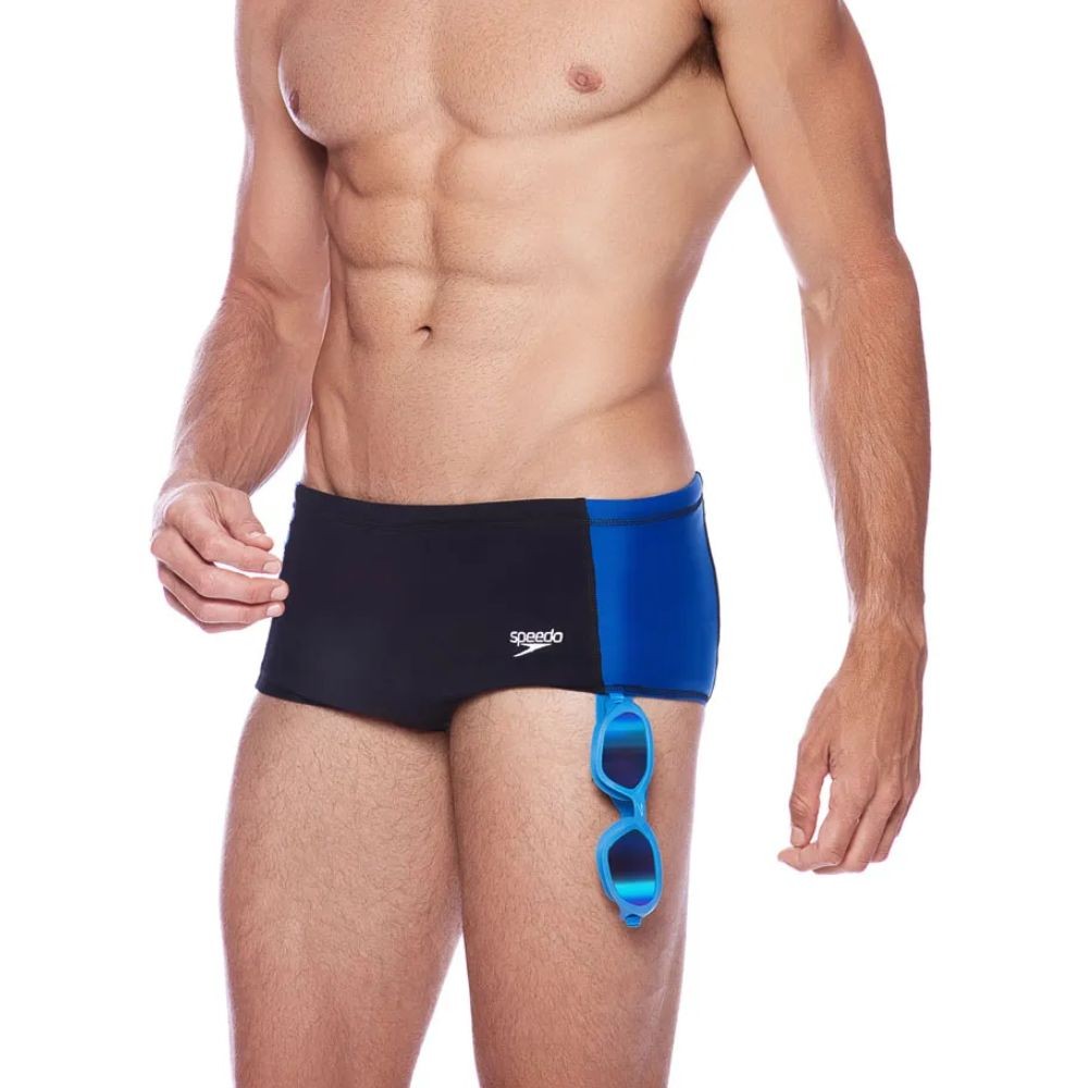 Sunga Natação Speedo Tradicional Com Recorte 1