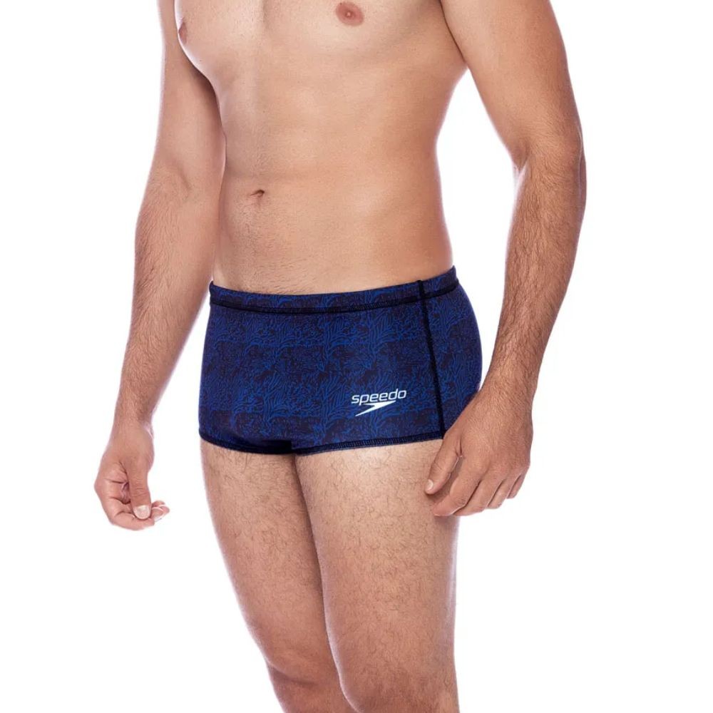 Sunga Natação Speedo Tradicional Deep Map 1