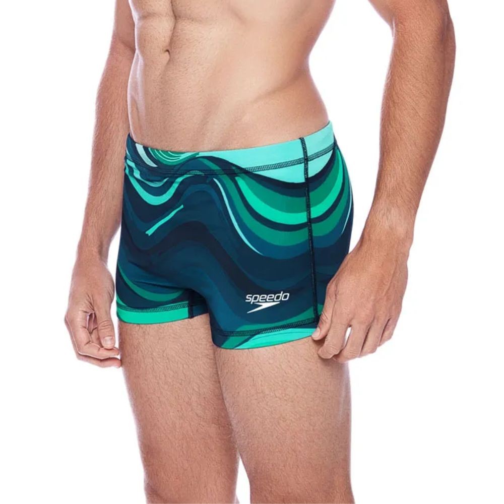 Sunga Natação Speedo Tradicional Waves 1
