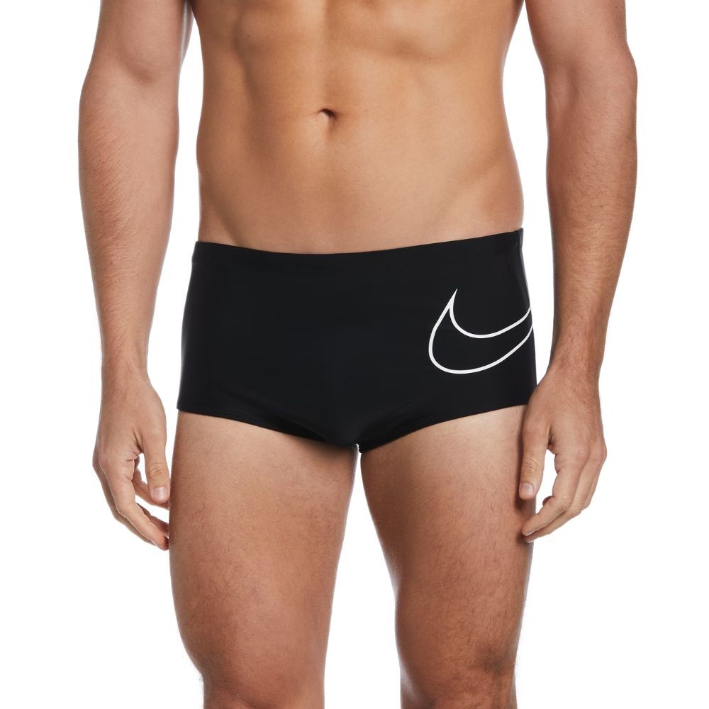 Sunga Natação Nike Larga Outline Swoosh Brief 16cm 1