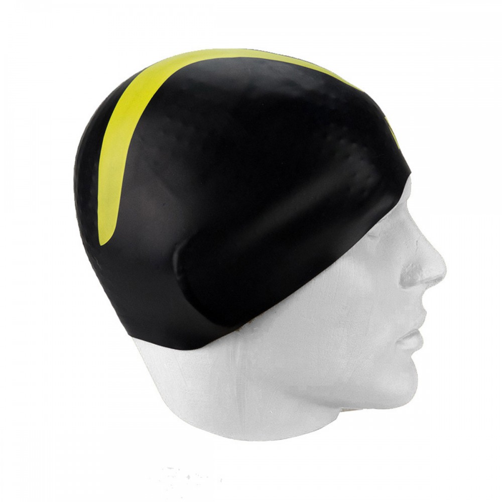 Touca Natação Capacete Michael Phelps X-O Racing Preto Am