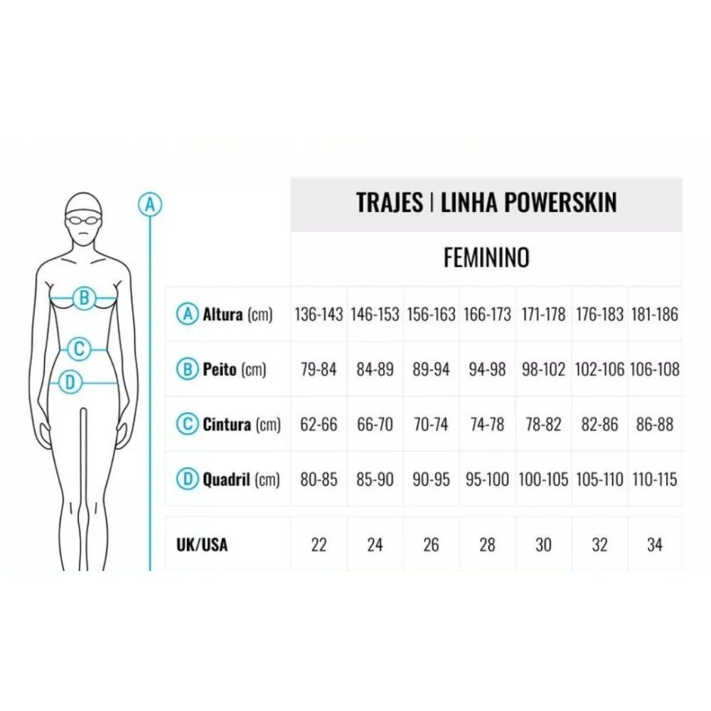 TRAJE FEMININO ARENA POWERSKIN ST NEXT OB 1