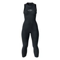 Long John Sem Manga Backzip 2mm Feminino Triathlon Natacao Mormaii