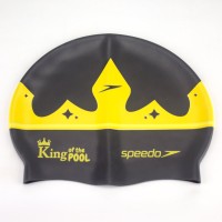 Touca Natação Infantil Silicone Speedo Kingdom King