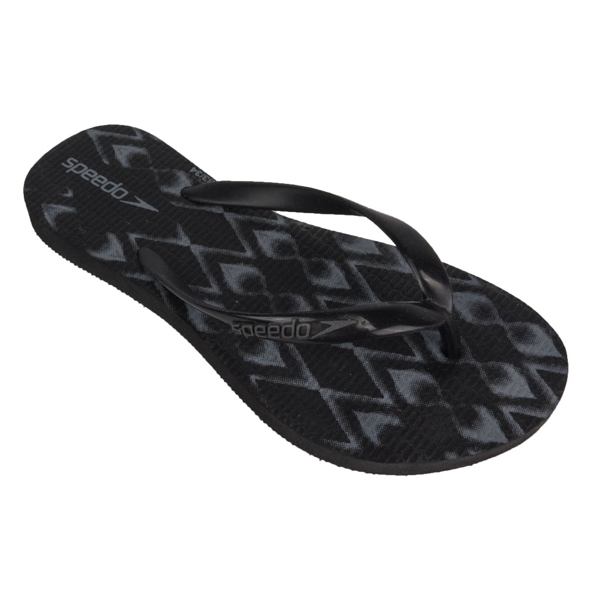 Chinelo Speedo Slim Print Preto L