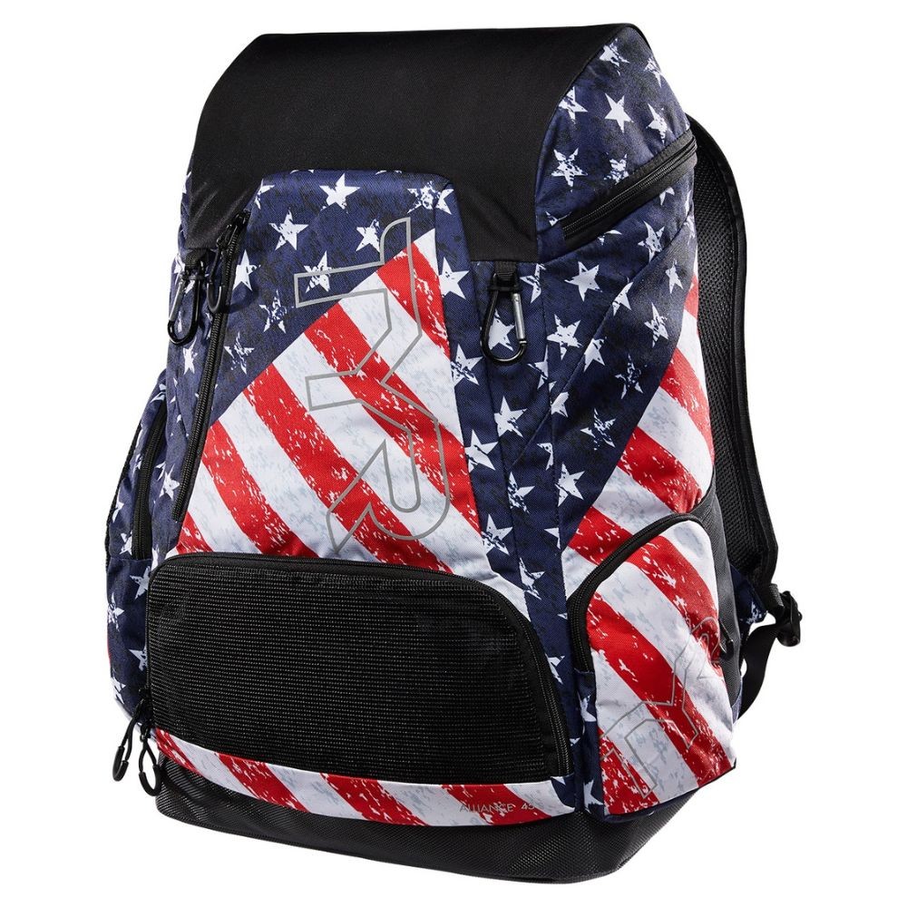 Mochila Natação Tyr Alliance 45 Litros Bandeira Americana 1