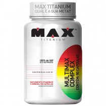 Multivitamínico Multimax 90 Cápsulas Max Titanium