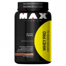 Whey Pro 1 kg Max Titanium Chocolate