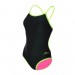 Maiô Natação Speedo Dupla Face Neon 4