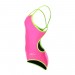 Maiô Natação Speedo Dupla Face Neon 2