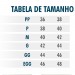 tabela de tamanho