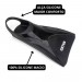 NADADEIRA NATACAO CETUS MARLIN PRETO 3