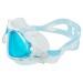 Óculos Mascara Natação Speedo Omega Branco Azul L