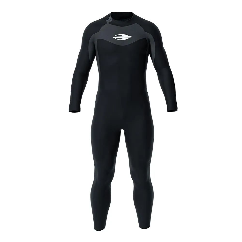 Long John Manga Longa Backzip 3-2mm Triathlon Natação Mormaii 2025
