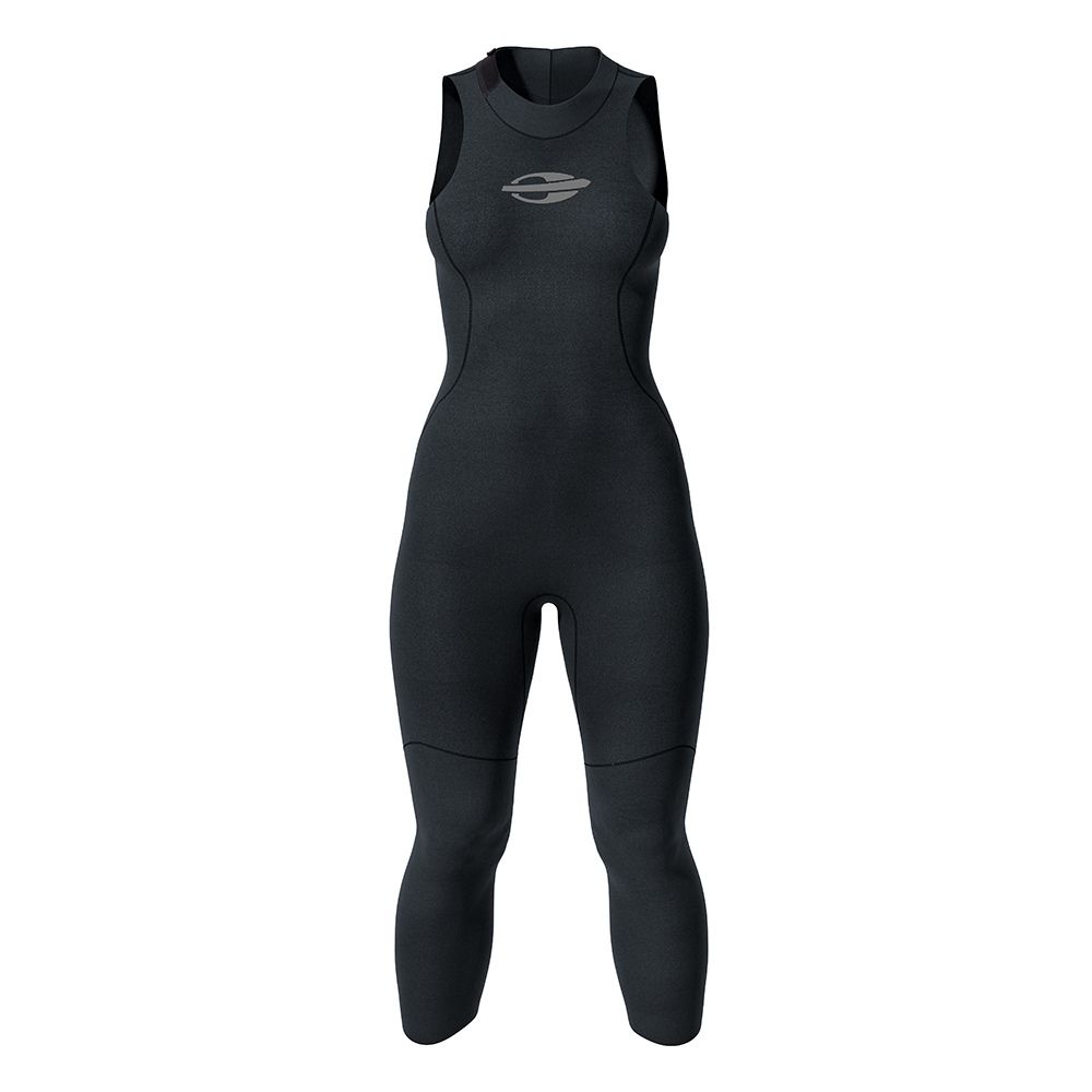 Long John Sem Manga Backzip 2mm Feminino Triathlon Natacao Mormaii