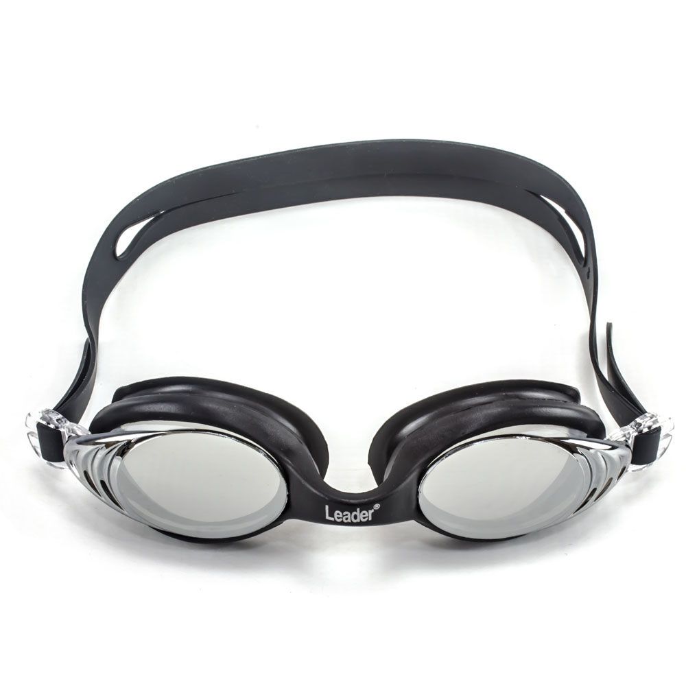 Oculos Natação Espelhado Leader Comfoflex