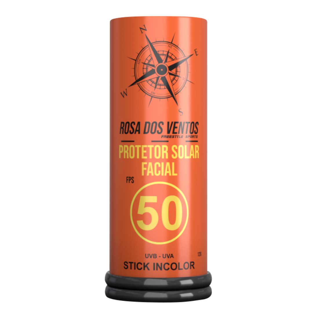 Protetor Facial FPS50 Vegano Rosa dos Ventos 12G